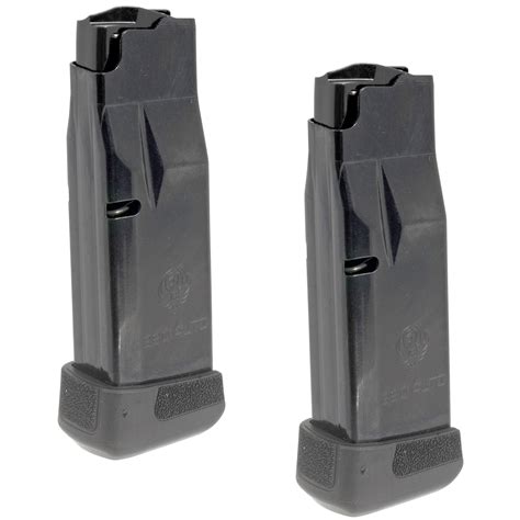 Ruger Magazine Ruger LCP Max 380 ACP 12-Round Steel Blue with Extended Floor Plate. . Lcp max 12 round magazine 2 pack